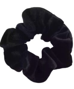 scrunchie15zwart 247x296 - Σούρα Μαλλιών Από Βελούδο μαύρο