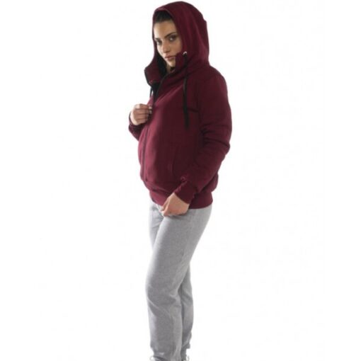 911w bordo 510x638 600x600h 510x510 - UNISEX ΖΑΚΕΤΑ ΦΟΥΤΕΡ ΤΡΙΚΛΩΝΗ ΜΕ ΓΟΥΝΙΝΗ ΕΠΕΝΔΥΣΗ ΜΠΟΡΝΤΟ BODY MOVE 911-3