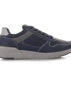 SX205 BLU 1 247x296 - Famous Shoes Ανδρικά Sneakers Μπλε SX205-BLU